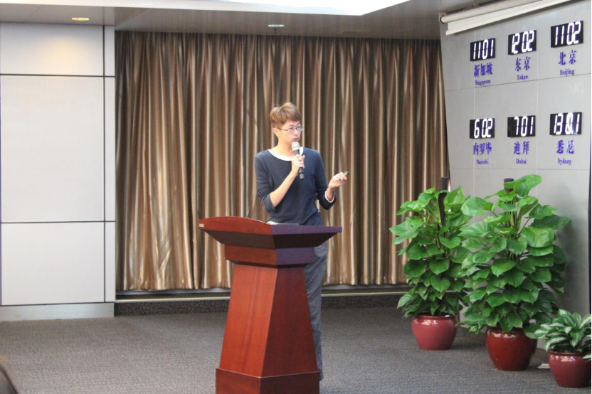 学院18级本科助理辅导员王禹钦同学发言