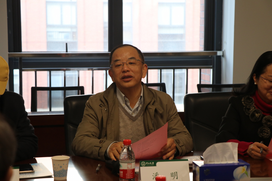 潘明副主席介绍调研目的