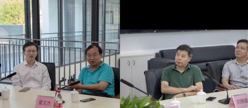 董文杰院长、刘锦銮局长共同主持座谈会