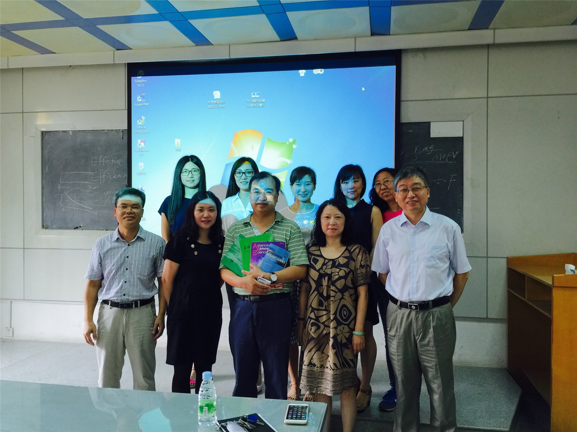 国际国内大气科学优秀期刊责任编委来我院进行学术交流