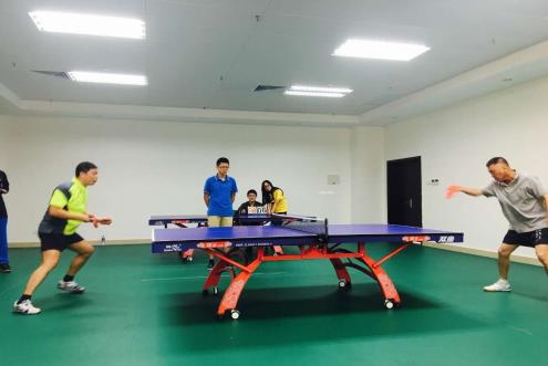 大气学院、环境学院联合举办乒乓球师生联谊赛