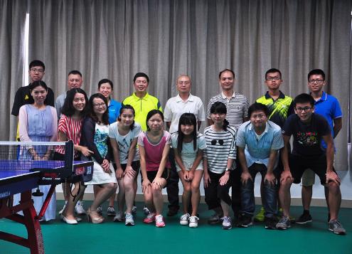 大气学院、环境学院联合举办乒乓球师生联谊赛