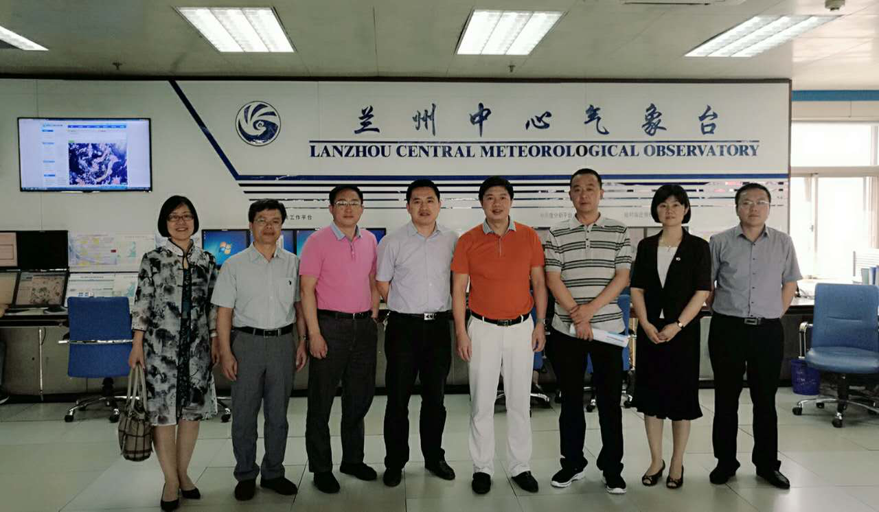 杨建林书记率队前往兰州大学、甘肃省气象局进行专项调研
