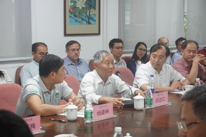 罗俊校长一行到太阳成集团tyc9728开展学科建设调研