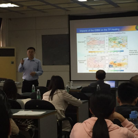 中国科学院院士吴国雄团队到访我院作学术交流