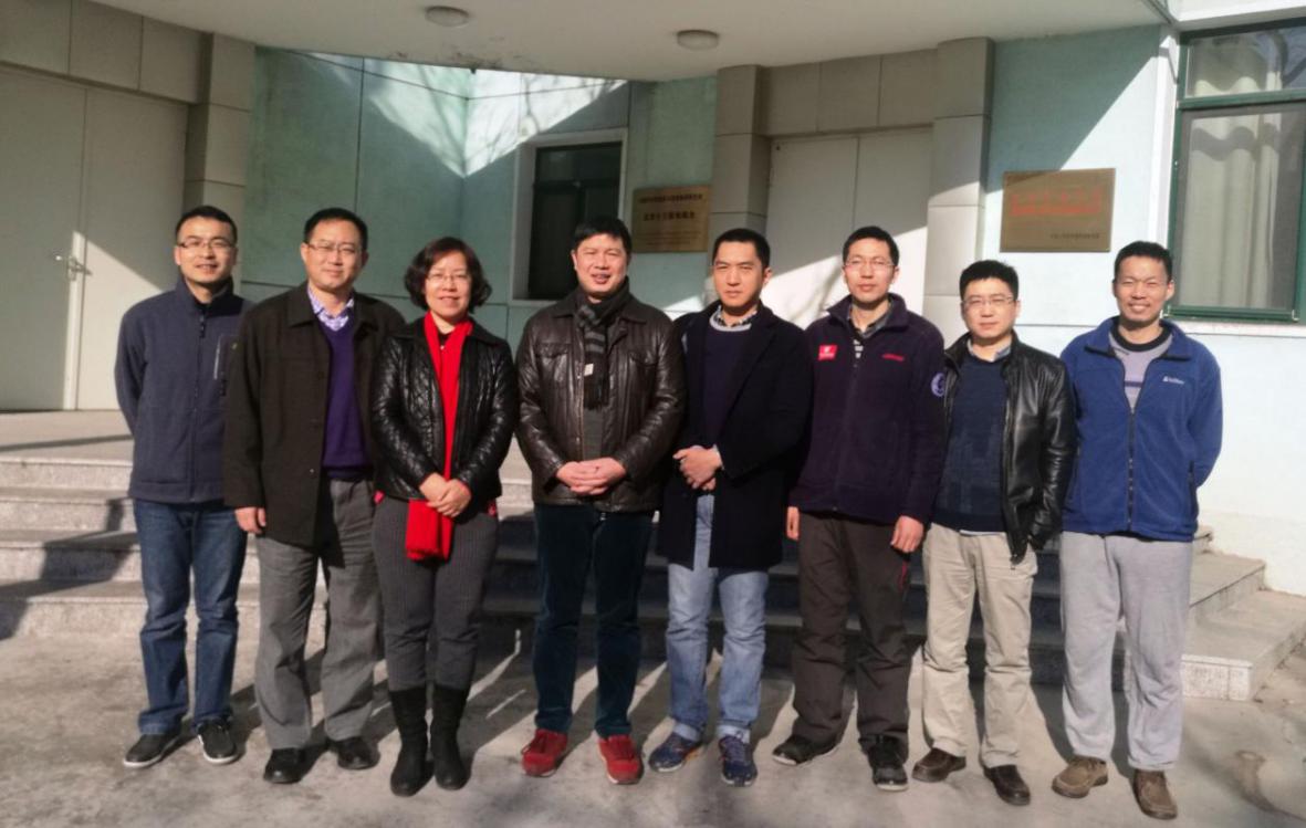 杨建林书记带队专题调研近地空间环境监测基地的建设