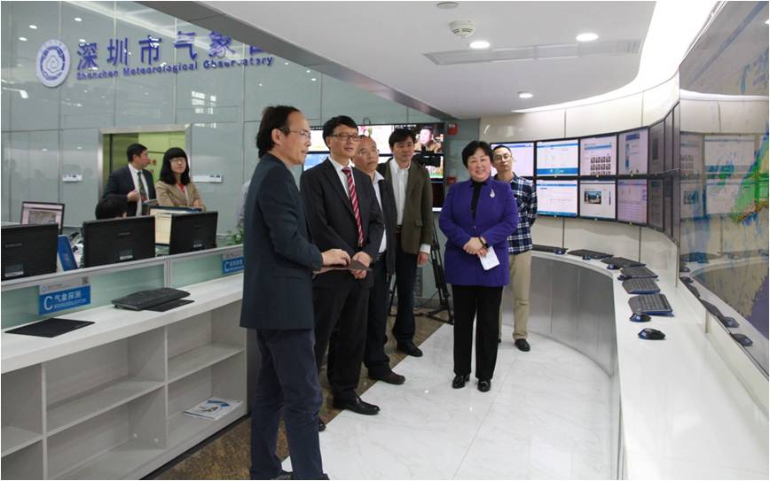 王雪华校长助理一行赴深圳市政府洽谈大气环境领域科技创新合作