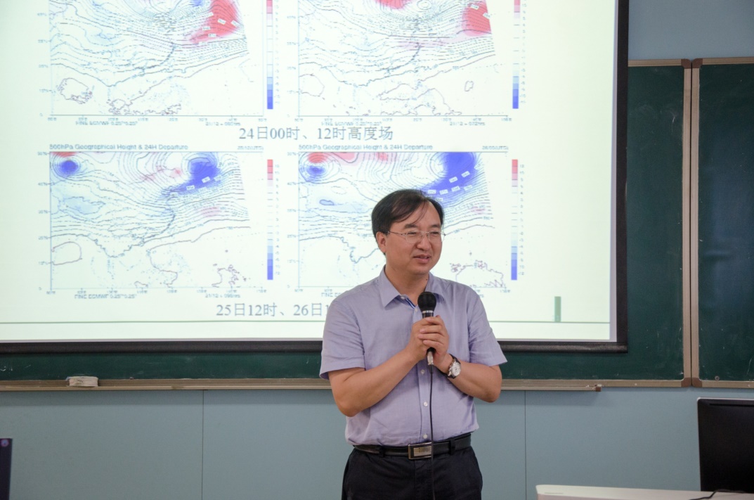 强化业务实践能力，以第二课堂精品项目促本科人才培养质量的提升——记我院第一届天气预报分析大赛