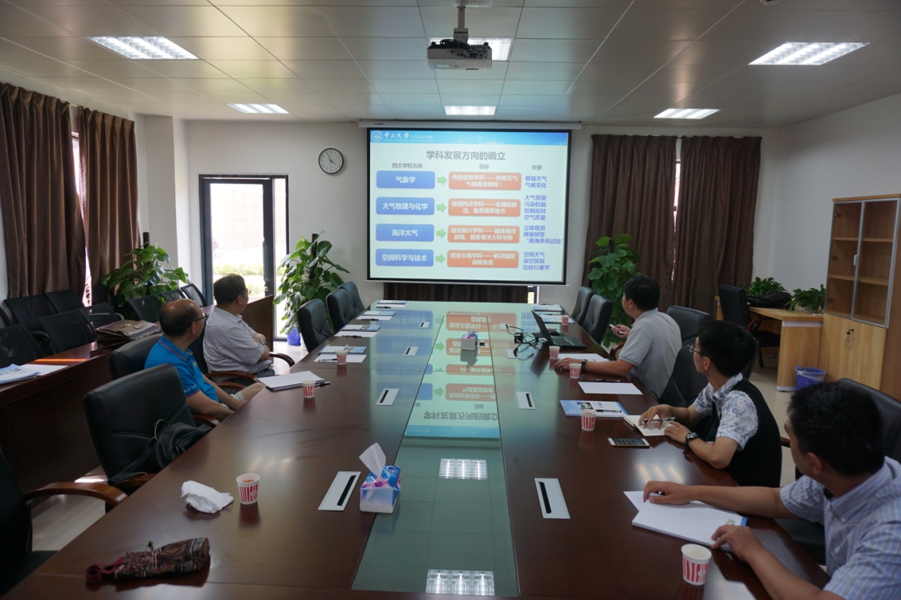 万卫星院士莅临学院指导空间天气学科建设