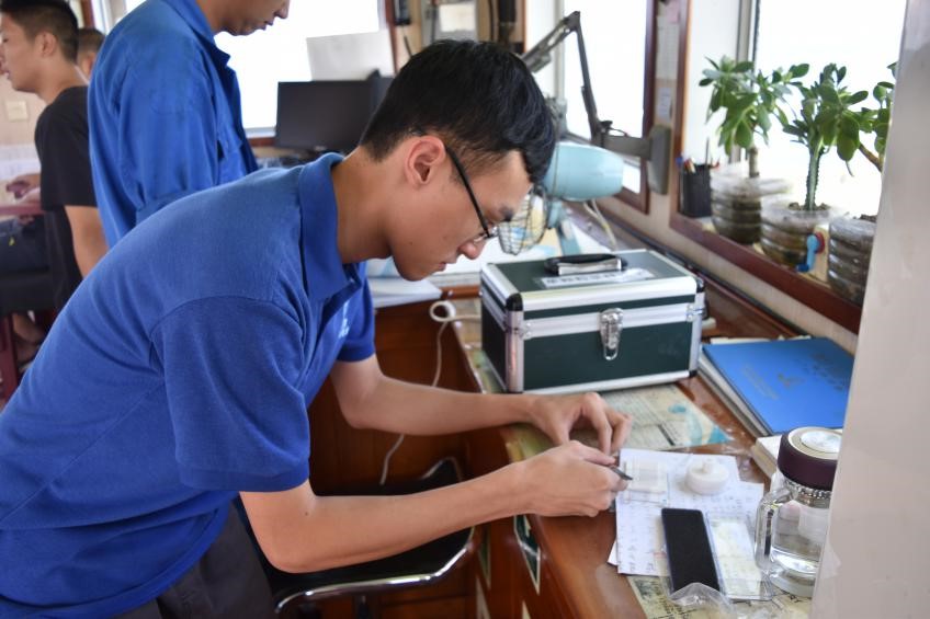 2017年夏南海科考——我院本科学子的首次“出海”之旅