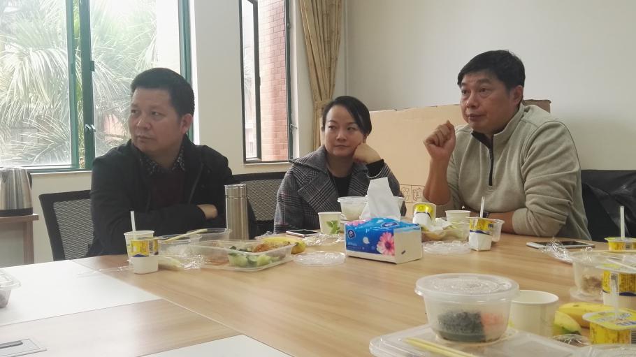 我院举办本学期第八次师生午餐会