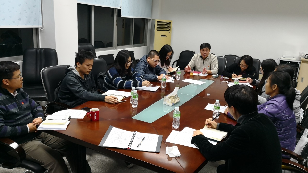 我院召开2017年民主生活会系列座谈会