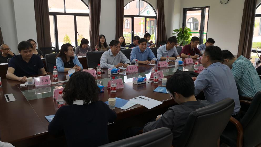 北京师范大学全球变化与地球系统科学研究院程晓院长一行到访我院开展交流