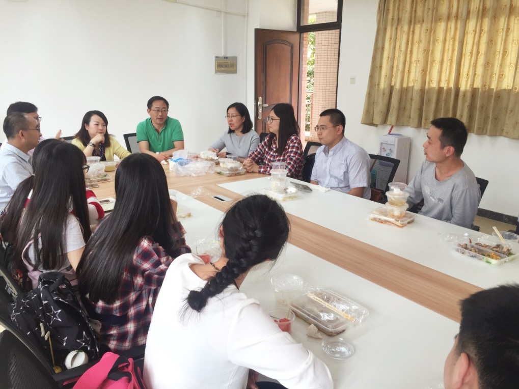 “预”见更好的自己 ——我院召开2018年春季学期第二次师生午餐会