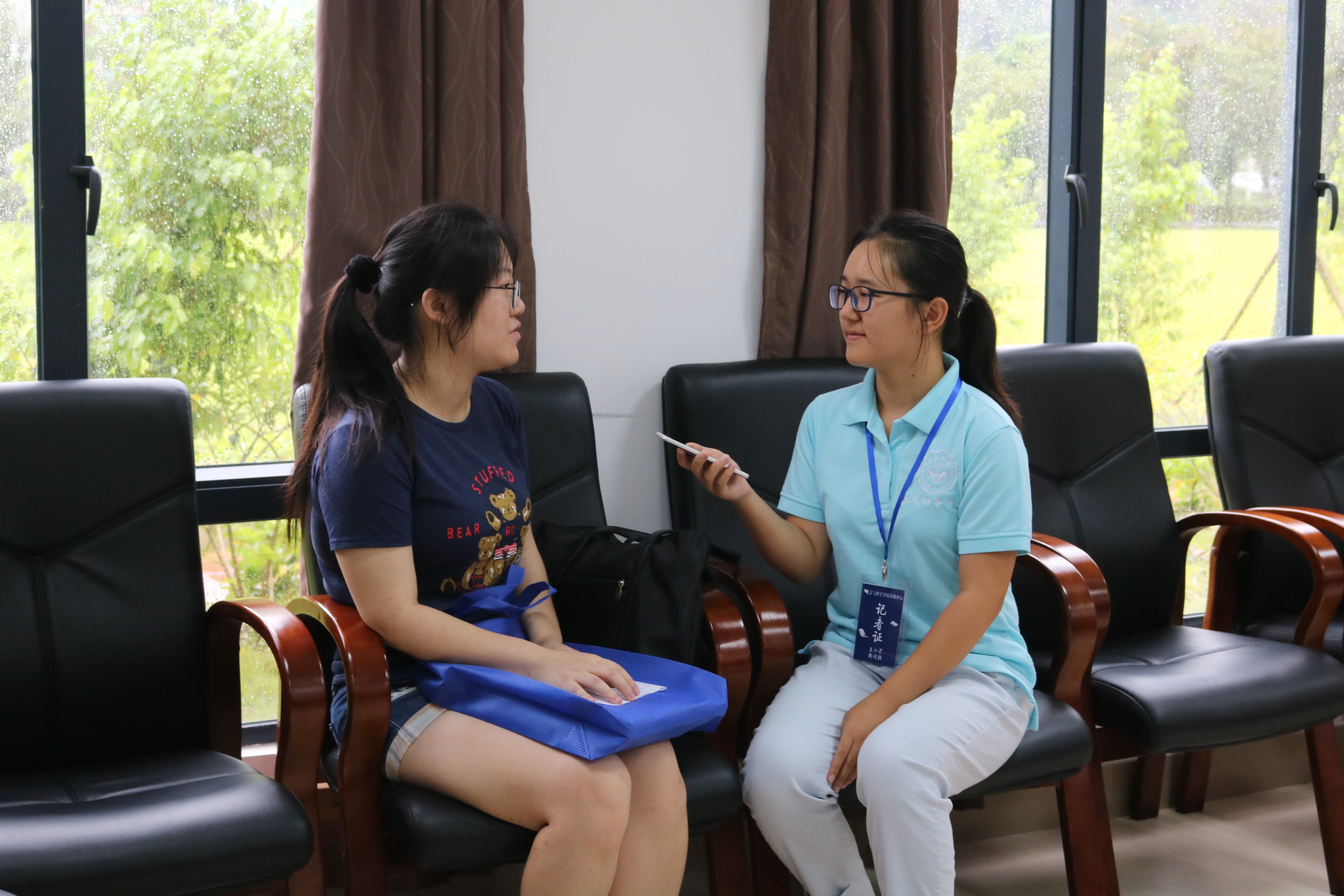 新气象·心相齐——我院2017级新生迎新报到工作顺利完成